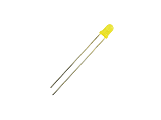 Yellow 3mm Diffused LED